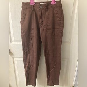 A New Day Brown Straight Cut Pants